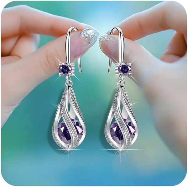 Drop Earrings for Women Trendy Gold Hypoallergenic Dangle Earrings Wedding Earrings Jewelry for Brides