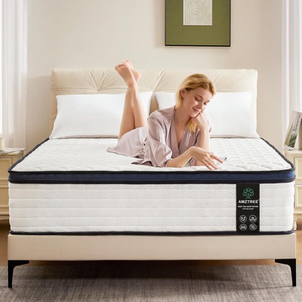 Queen Mattress 12 Inch Mattress Queen Size - Memory Foam - Image 2