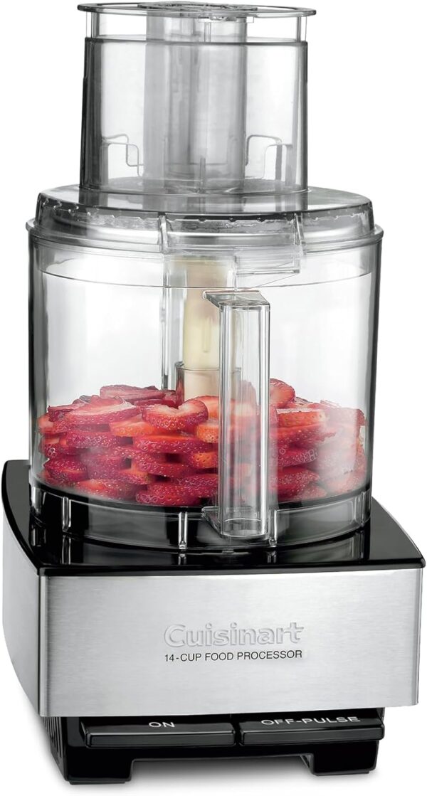 Cuisinart Food Processor 14-Cup Vegetable Chopper for Mincing, Dicing, Shredding, Puree & Kneading Dough