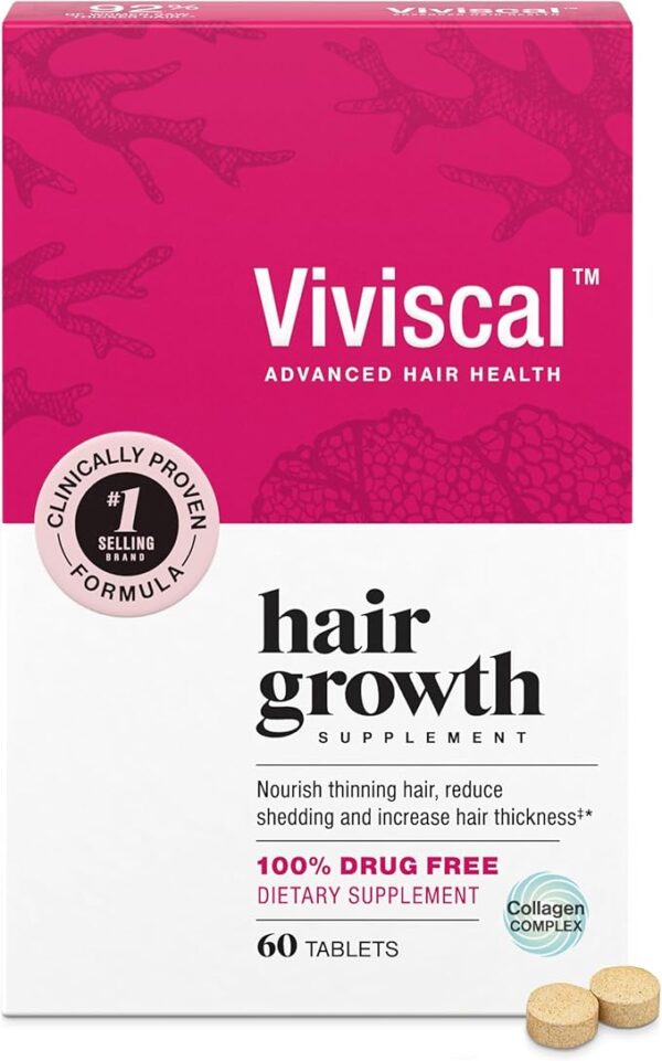 Hair Growth Supplements for Women, Dietary Hair Supplement Tablets
