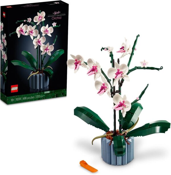 Artificial, Fake Indoor Flowers Building Set for Home,