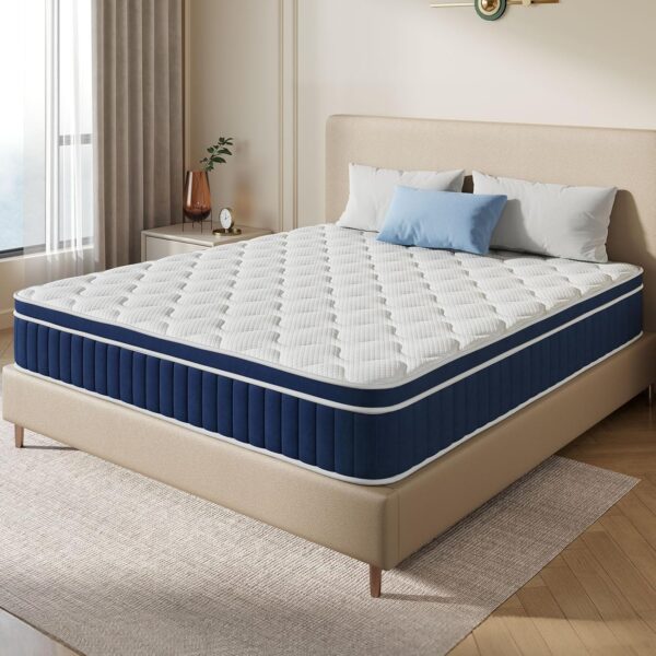 Rolanstar Full Size Mattress, 12 Inch Foam