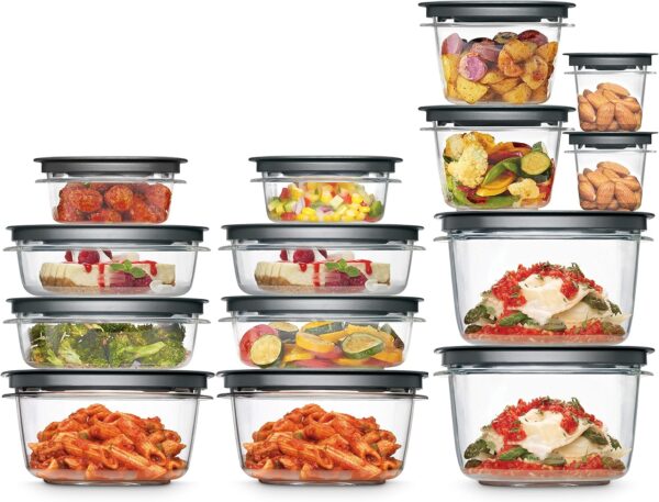 Clear/Grey Food Storage