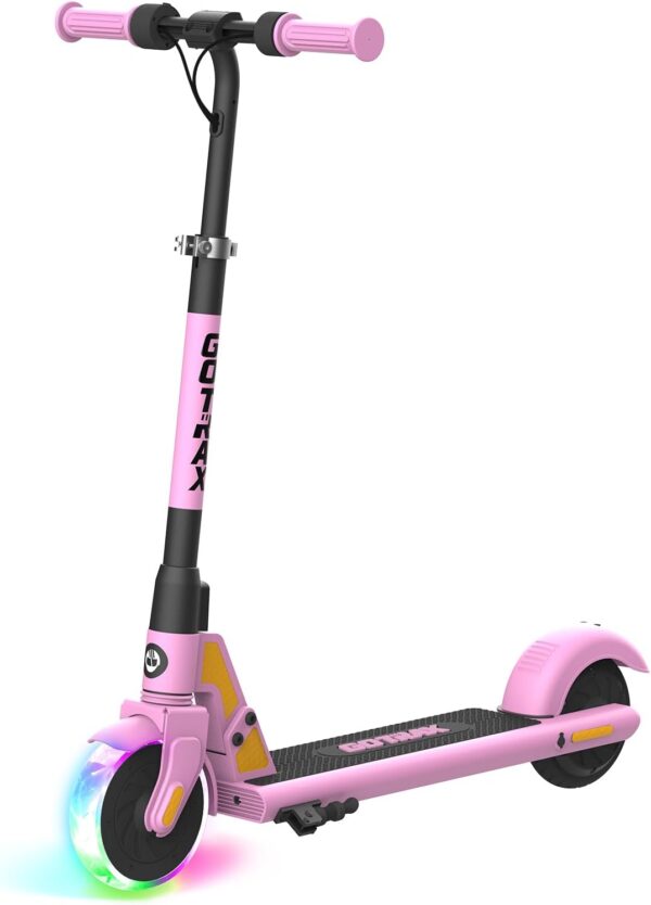 Electric Scooter for Kids 6-12, Thumb-Button Control,