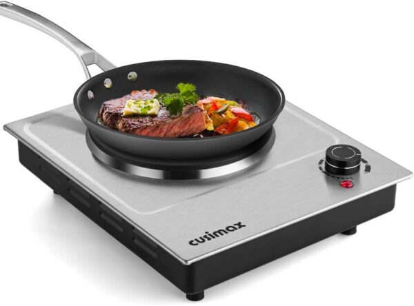Electric Hot Plate, Hot Plate for Cooking Electric Single Burner,