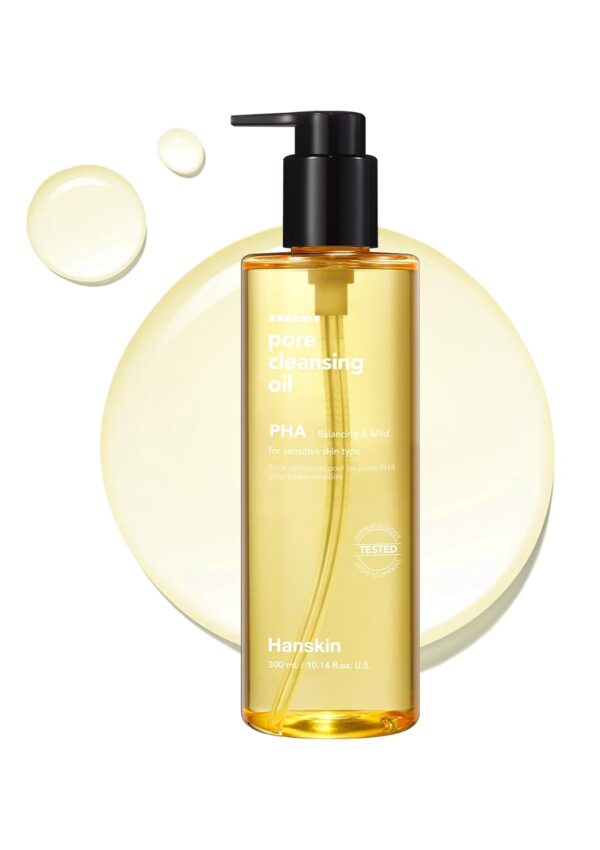 Hanskin Pore Cleansing Oil, Oil Cleanser for Face