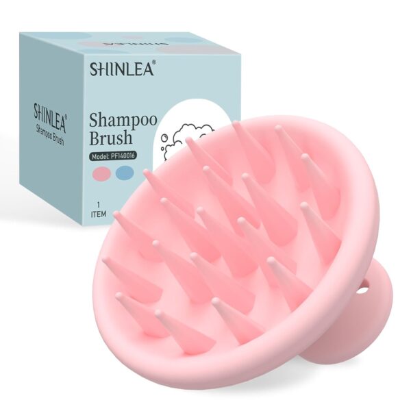 Shampoo Brush, Head Scrubber with Soft Bristles for Hair Growth