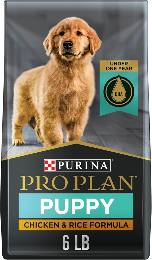 Pro Plan High Protein Dry Puppy Food, Chicken and Rice Formula - 6 lb. Bag