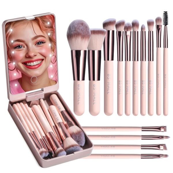 Makeup Brushes Foundation Powder Concealers Eye Shadows Makeup Set