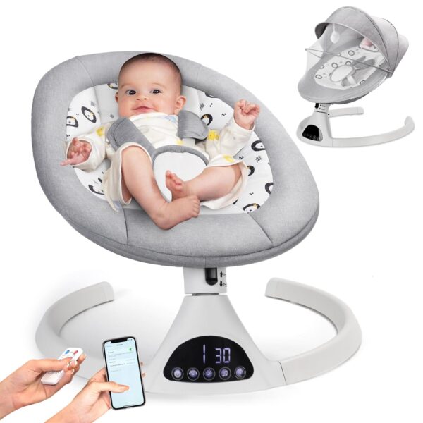 Baby Swing for Infants to Toddler Portable Babies Swings