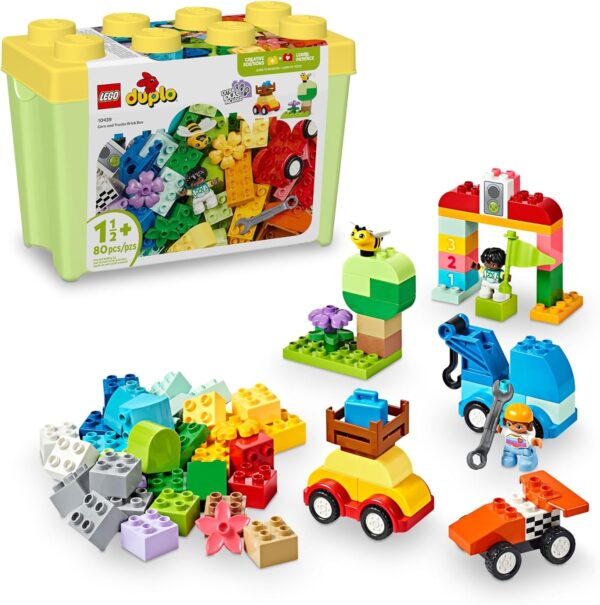 Classic Cars and Trucks Brick Box Playset
