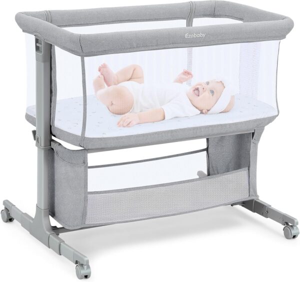Bassinet for Baby, Portable Baby Bassinet Bedside Sleeper