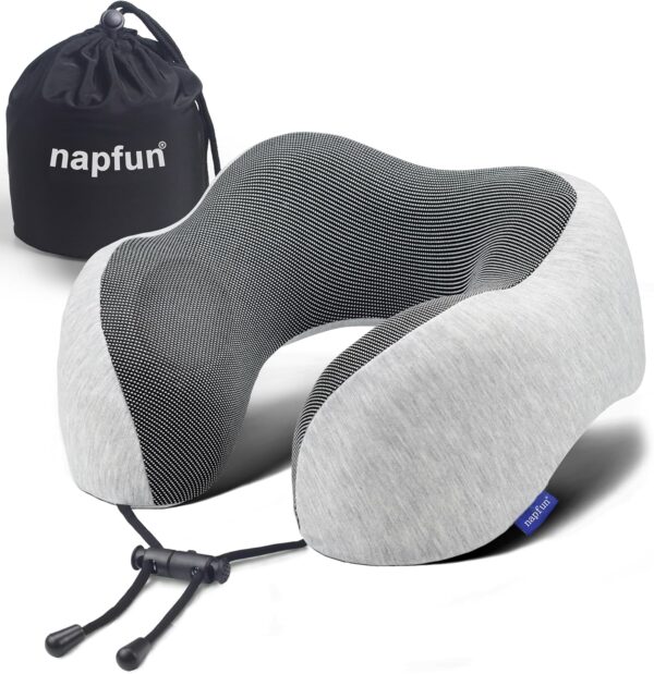 Traveling, Upgraded Travel Neck Pillow for Airplane