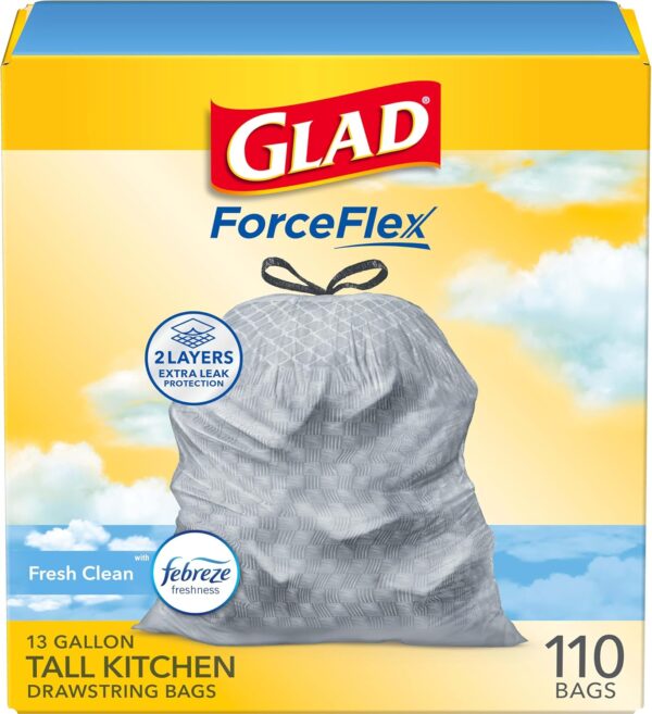 Kitchen Drawstring Trash Bags
