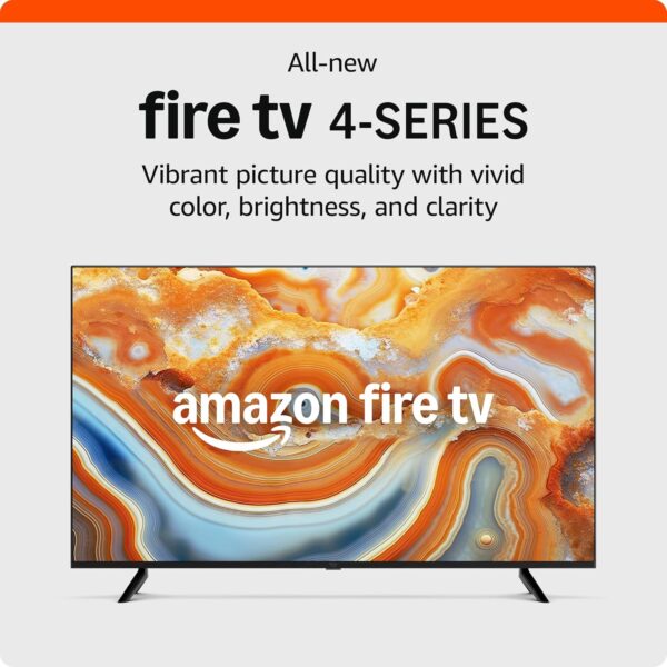 Fire TV 55" 4-Series 4K UHD smart TV, stream live TV