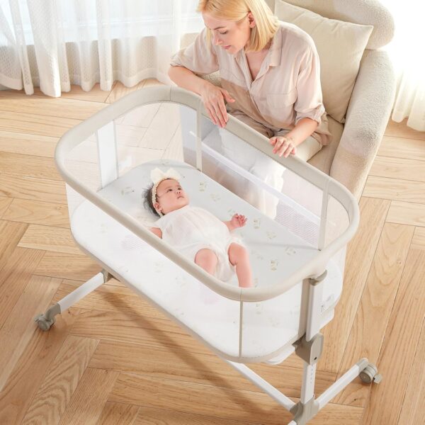 Baby Bassinets Bedside Sleeper - All Mesh Bedside