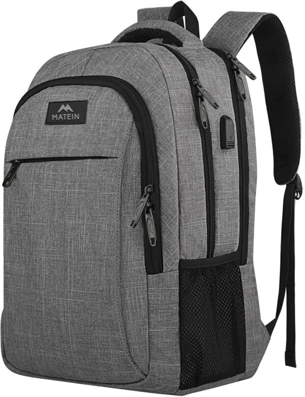 Travel Laptop Backpack, Business Anti Theft Slim Sturdy Laptops Backpack