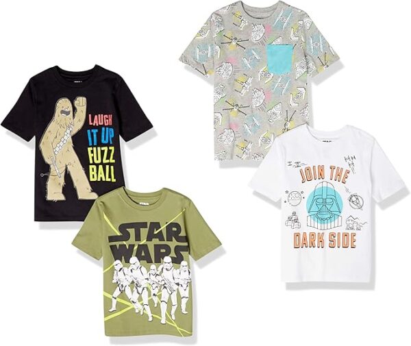 Star Wars Boys and Toddlers' Short-Sleeve T-Shirts