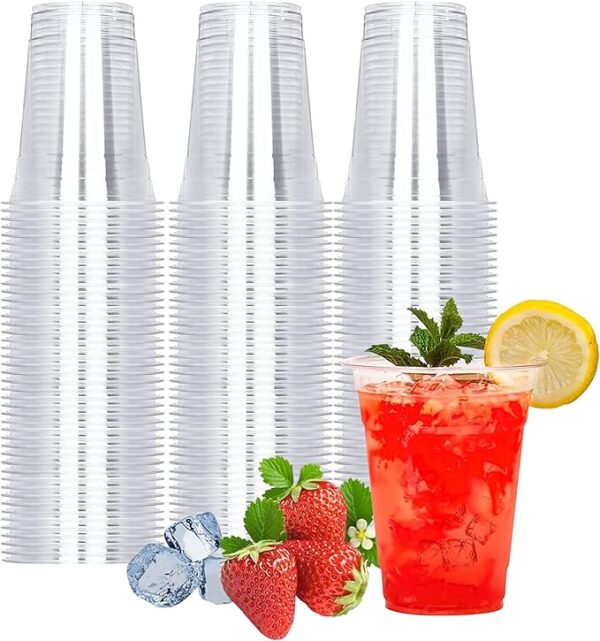 Crystal Clear PET Party Cups