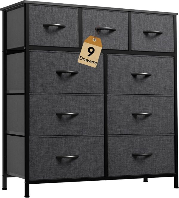 Bedroom, Fabric Storage Tower for Living Room,
