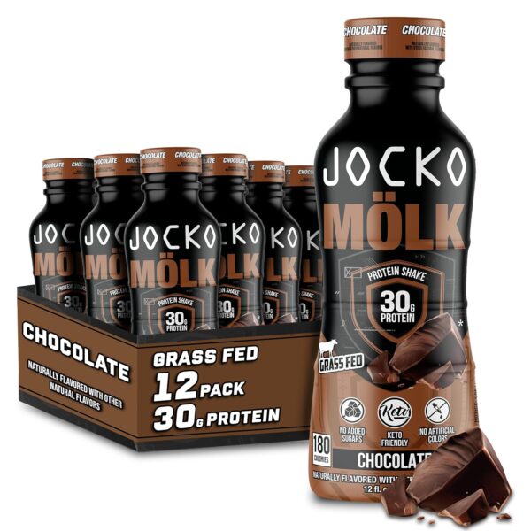Jocko Mölk 30g Grass Fed Protein Shakes